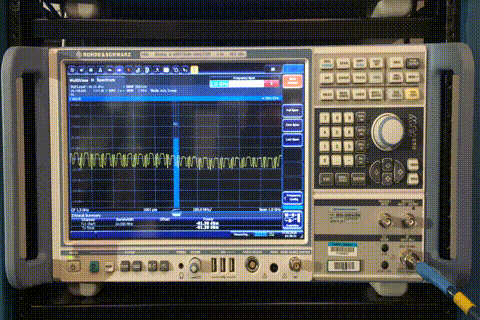 Automated configuration of a spectrum analyzer